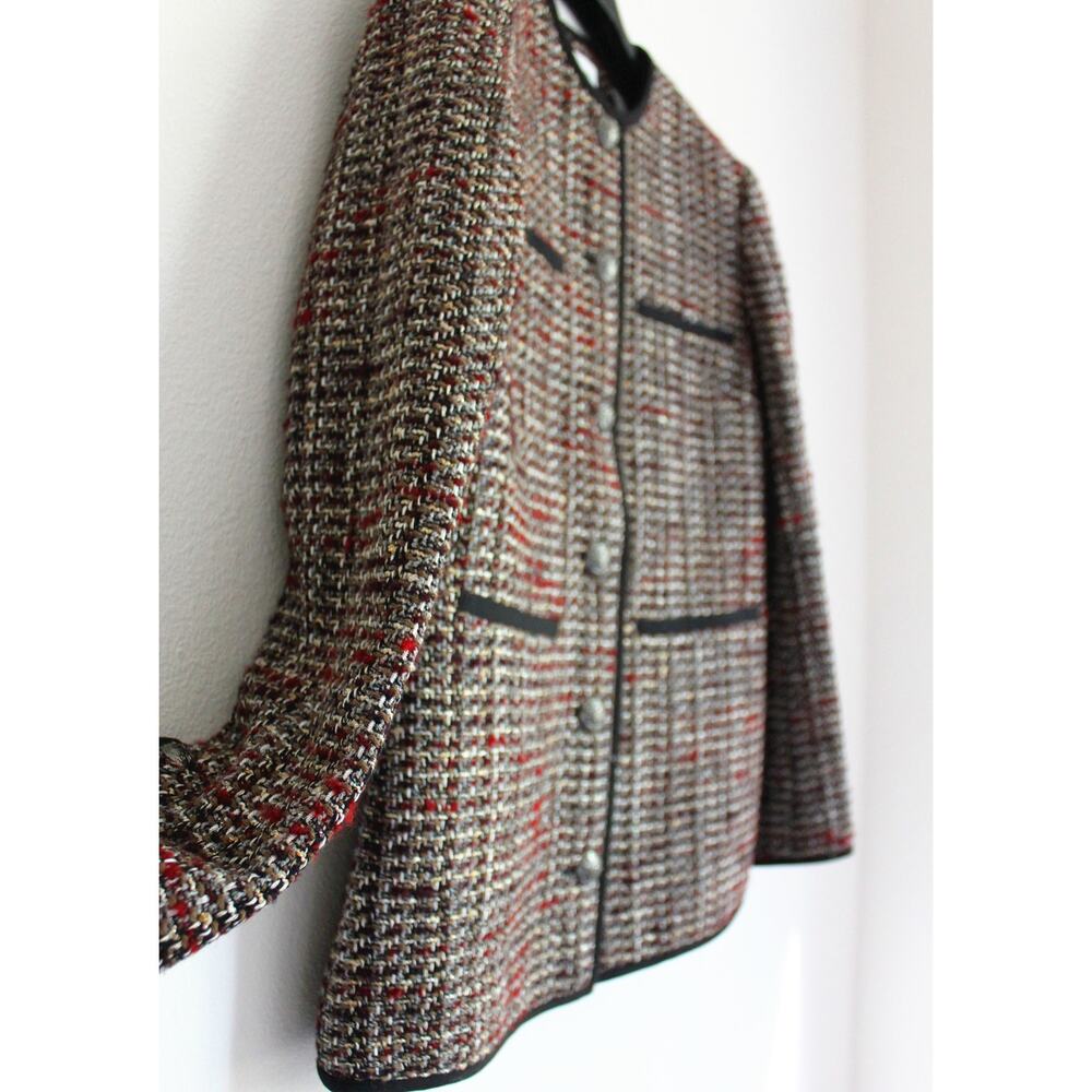 NEW Veronica Beard Watkins Cotton-Blend Dickey Jacket, Size 6